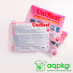 UniHeat 60 Hour Shipping Warmer - Back of Packaging