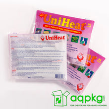 Load image into Gallery viewer, UniHeat 96 Hour Shipping Warmer - Back of Packaging